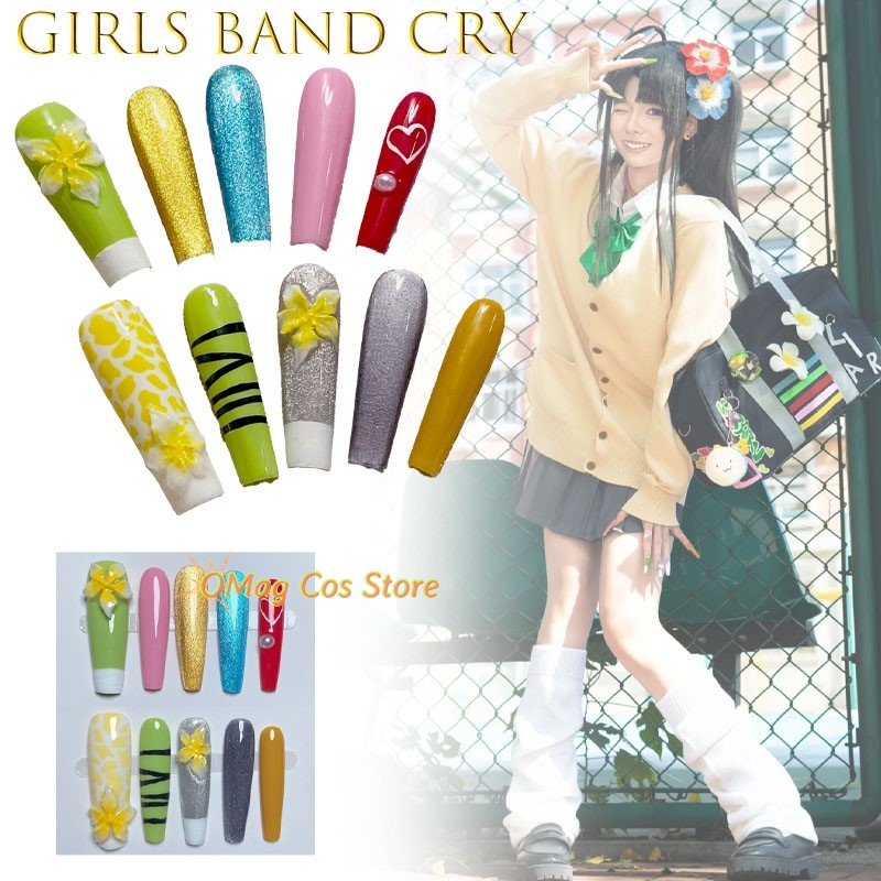 Girls Band Cry Anon Subaru Sho - Nail Art Nail Art recensie en prijs
