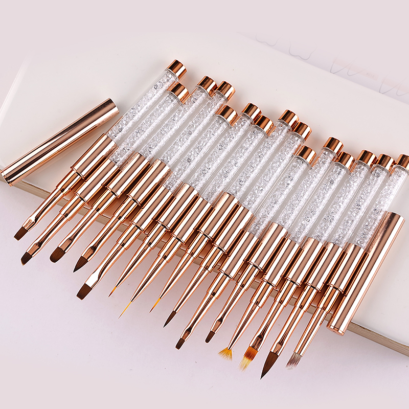 Nail Art Brush Set Rose Gold A - Nail Art Rose Gold recensie en prijs