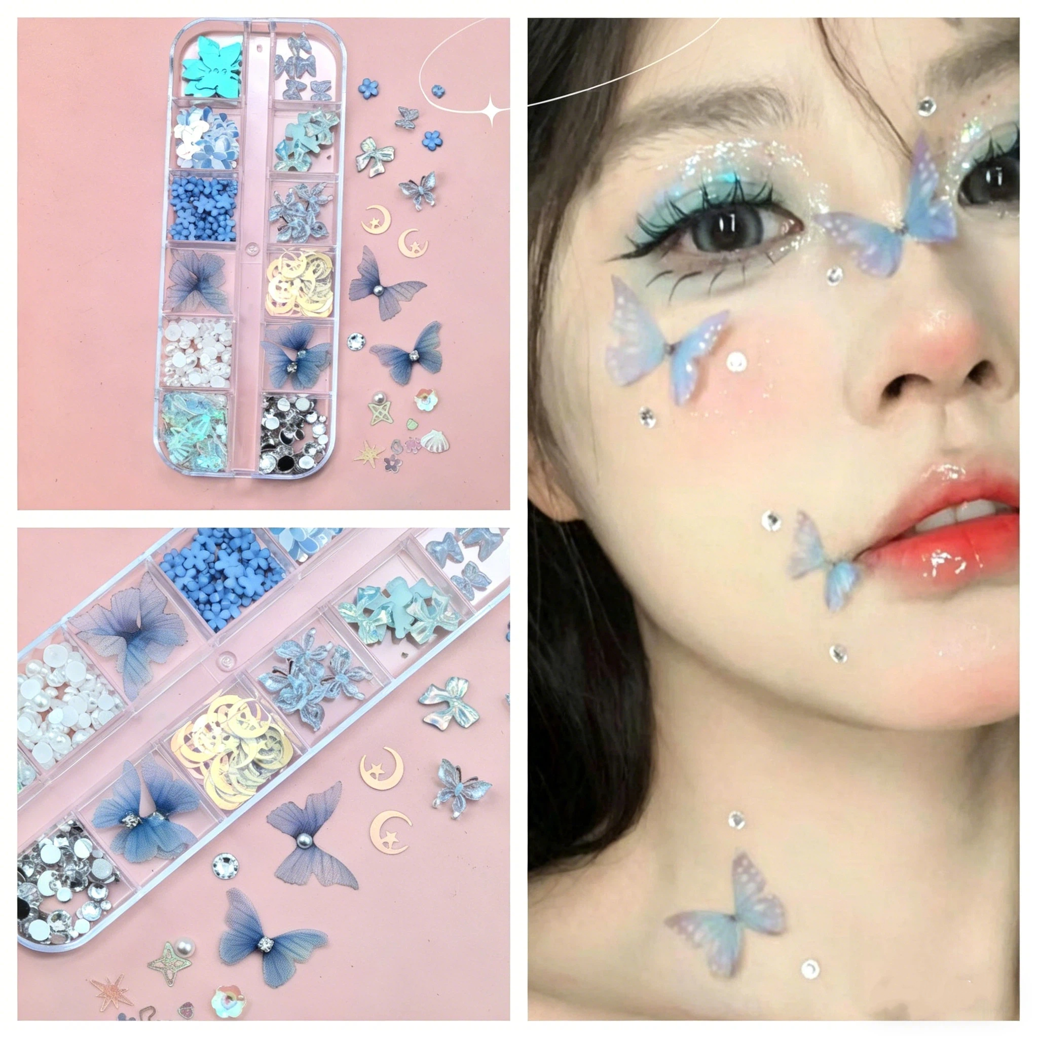 Butterfly Face Self-adhesive D - Nail Art Nail Art recensie en prijs