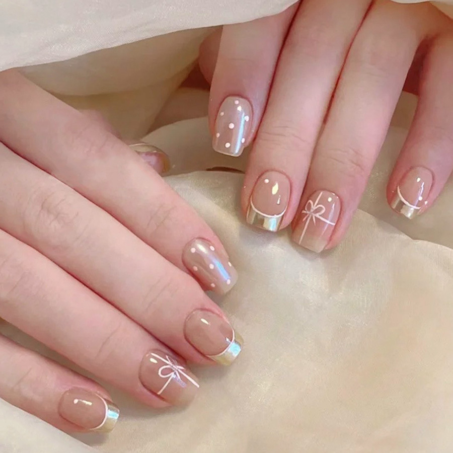 Short Square fake nails for wo - Nail Art Red recensie en prijs