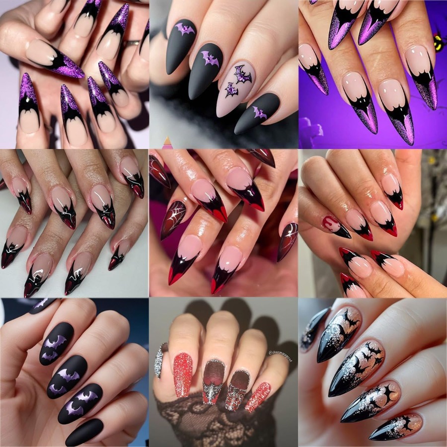 3 Sheets Halloween Nail Sticke - Nail Art Red recensie en prijs