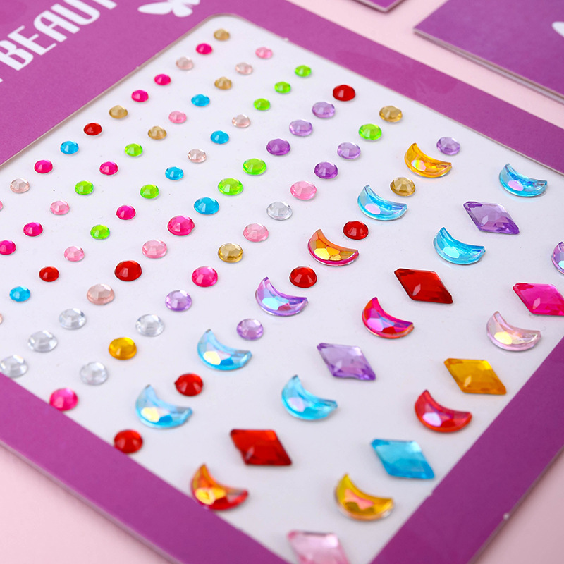 Hot Selling Face Gems Stickers - Nail Art Nail Art recensie en prijs