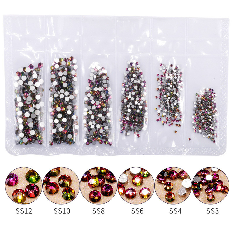 1440pcs Rose Gold Shiny Rhines - Nail Art Rose Gold recensie en prijs