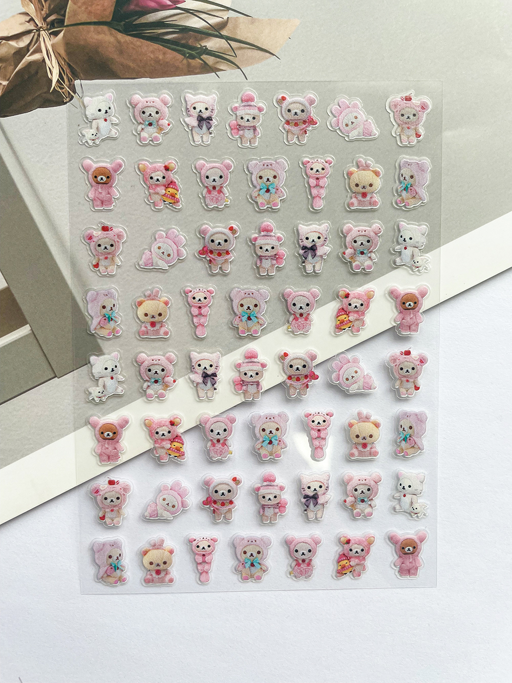 Mini Kawaii Rilakkuma Pvc Post - Nail Art Nail Art recensie en prijs