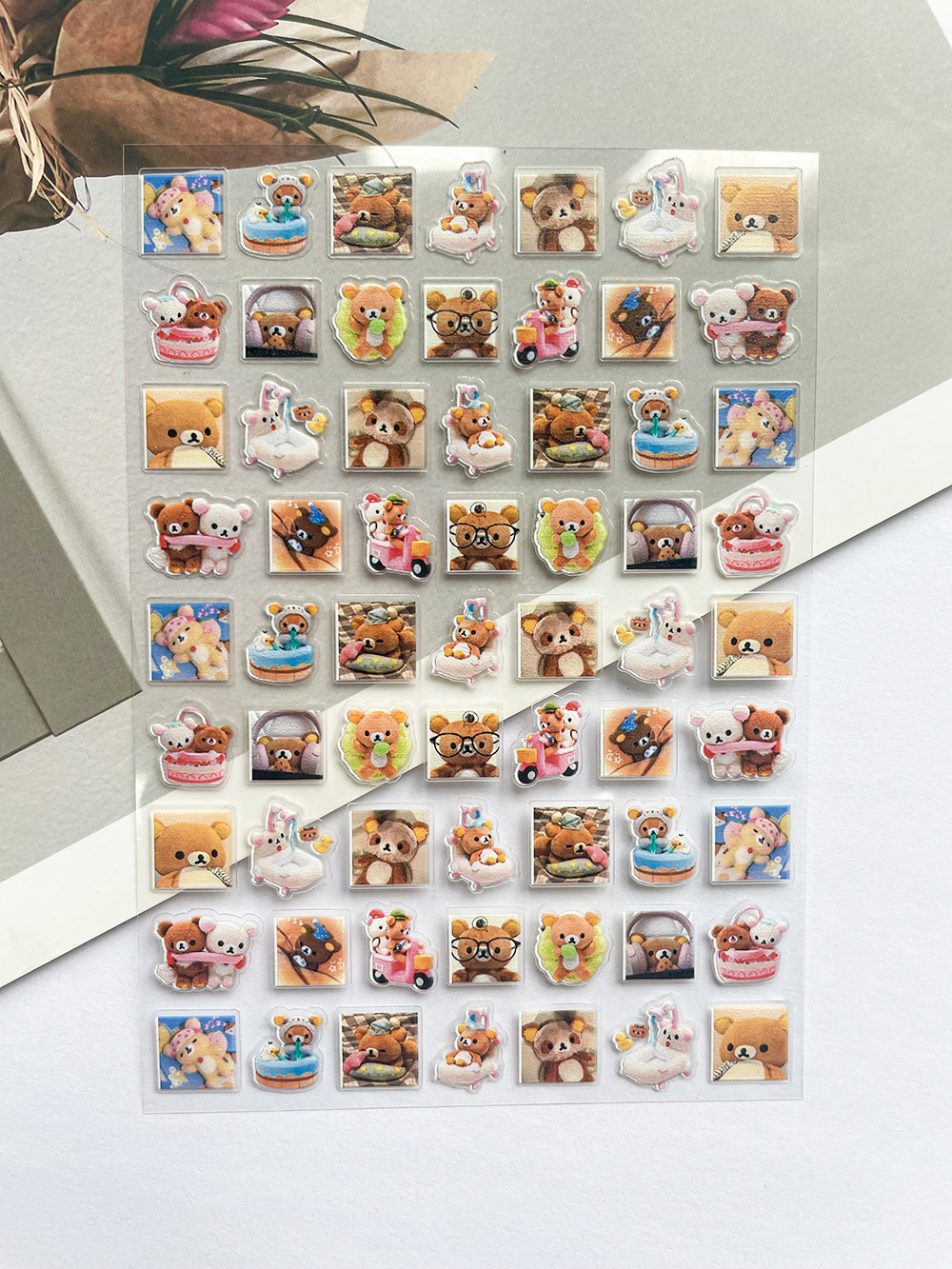 Mini Kawaii Rilakkuma Pvc Post - Nail Art Nail Art recensie en prijs