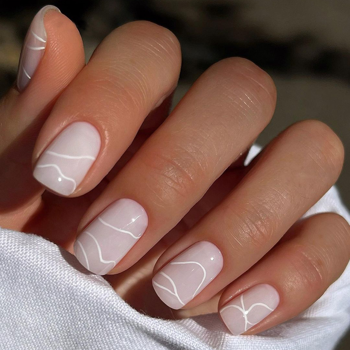 24Pcs Summer Orange Square Wea - Nail Art Simple Elegant recensie en prijs