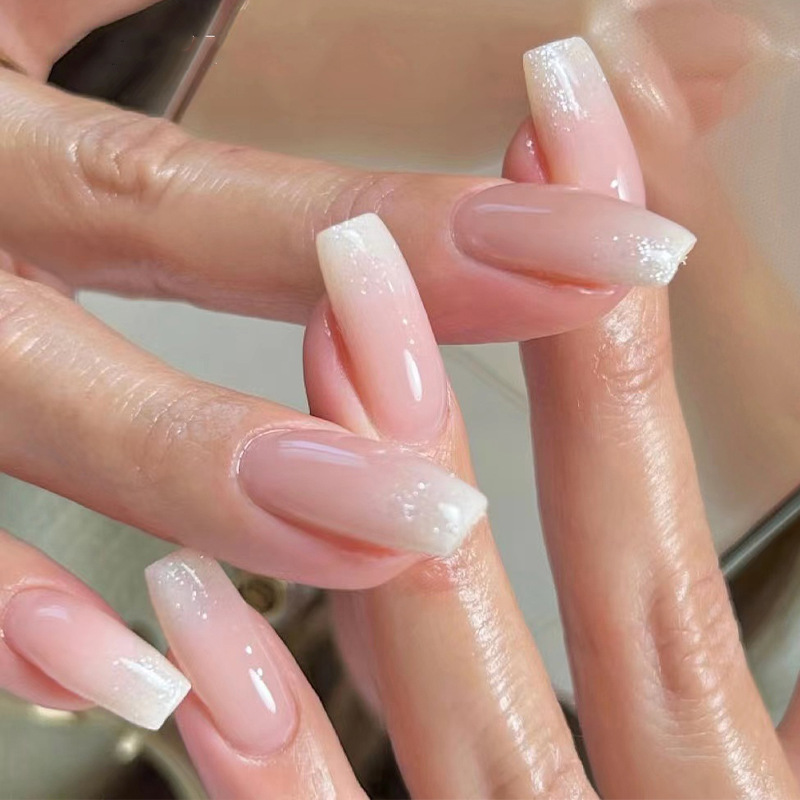 24Pcs Summer Orange Square Wea - Nail Art Simple Elegant recensie en prijs