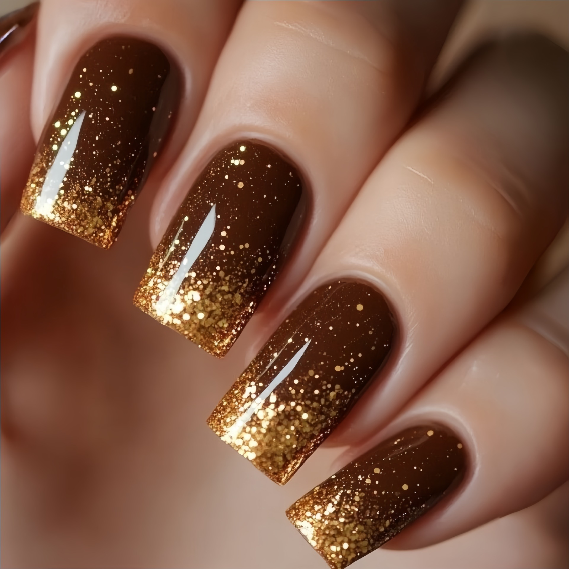 Short Medium fake nails Gradie - Nail Art Aesthetic recensie en prijs