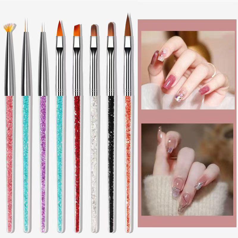 3/8Pcs Nail Art Brush Design T - Nail Art Dotting Tool recensie en prijs