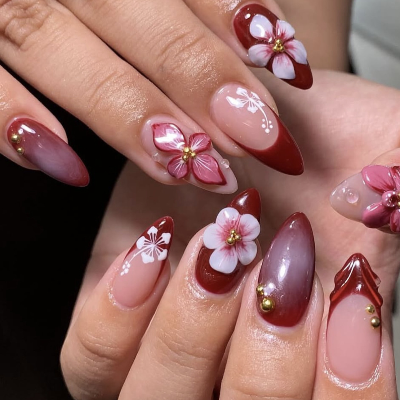 24pcs Red French Press on Nail - Nail Art Red recensie en prijs