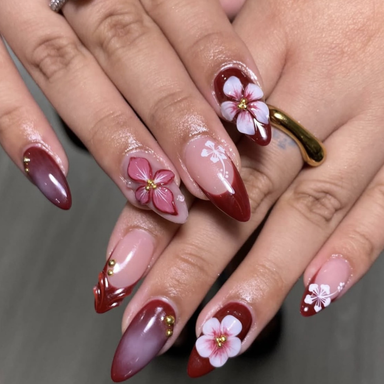 24pcs Red French Press on Nail - Nail Art Red recensie en prijs
