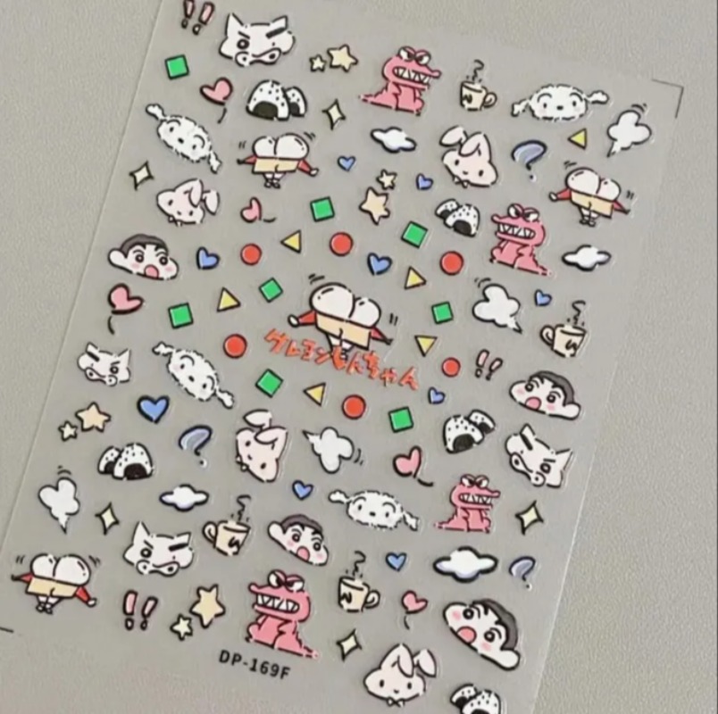 Crayon Shin-chan Creative Pape - Nail Art Nail Art recensie en prijs