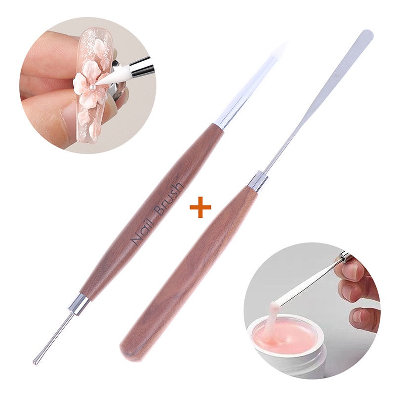2Pcs Double Ended Silicone Dot - Nail Art Dotting Tool recensie en prijs