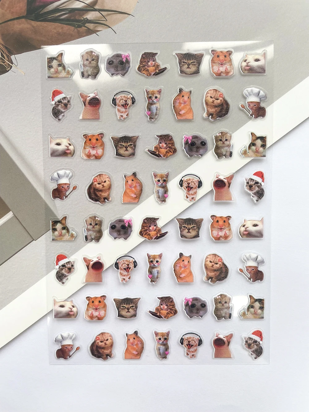 Mini Pvc Funny Cat Poster Good - Nail Art Nail Art recensie en prijs