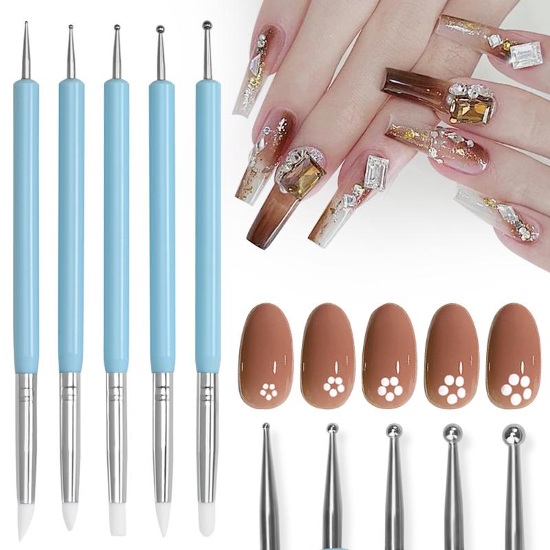 1/10/15 Pcs/Set Dual Ended Rhi - Nail Art Dotting Tool recensie en prijs